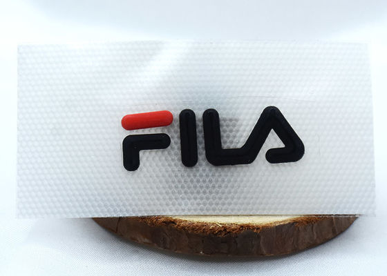 Etiquetas de la ropa de la transferencia de calor del silicón de 0.8M M que moldean para la ropa