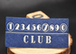 las etiquetas grabadas en relieve de encargo del logotipo de 3D TPU las insignias de la tela de la marca para la ropa