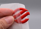 3D moldeó los logotipos de encargo de las etiquetas de la transferencia de calor del silicón para la ropa