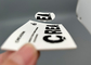 La buena pantalla blanca lavable de la microfibra imprimió remiendos con Matte Silicone Logo