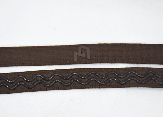 Correas antis revestidas de nylon del silicón del casquillo de natación de la banda elástica del resbalón de Eco