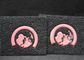 2.o PVC femenino grabado en relieve de plata del velcro de los remiendos de 0.5m m difícilmente