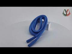 Cordón con logotipo impreso de nailon L120cm para sudaderas con capucha y pantalones deportivos