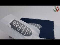 Ver: Etiquetas de transferencia de calor de silicona para ropa personalizada con logotipo recortado en blanco