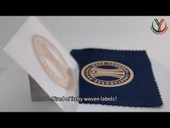 Logotipos personalizados de transferencia de calor de silicona reflectante