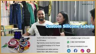 Etiquetas de transferencia de calor de silicona a medida