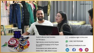 Etiquetas de silicona personalizadas para camisetas