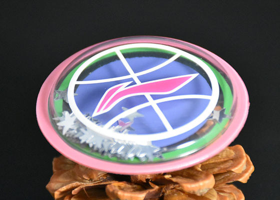 la tinta de impresión de 0.8m m TPU grabada en relieve remienda las lentejuelas de Bling para las etiquetas de la ropa