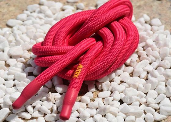 Extremidades de encargo del silicón del cordón de Logo Printed Polyester Hoodie Drawstring