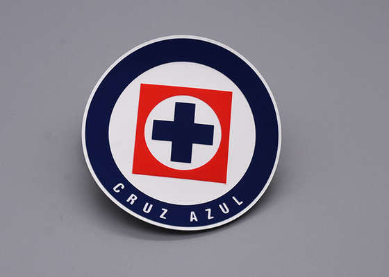 La ropa modificó etiquetas de la transferencia de calor para requisitos particulares del silicón con 3 logotipos del color