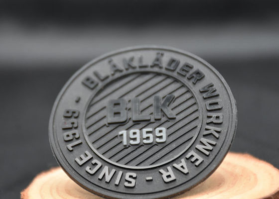 Silicón Logo Patch Screen Printed Eco de los zapatos de los casquillos de la ropa amistoso