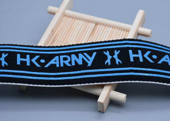 de 40m m del algodón banda elástica del resbalón no con el logotipo impreso del silicón