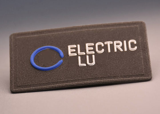 Ropa de encargo de 3M Reflective Embossed Raised Logo Heat Transfer Labels For