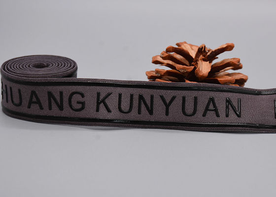 La ropa utiliza no a la banda elástica del resbalón con el logotipo brillante impreso aduana del silicón