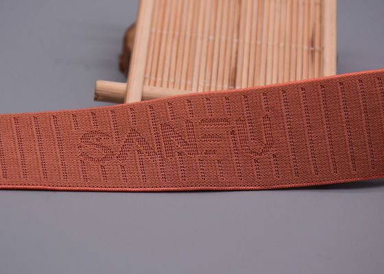 elástico reciclado 25m m del telar jacquar con el solo lado para la ropa