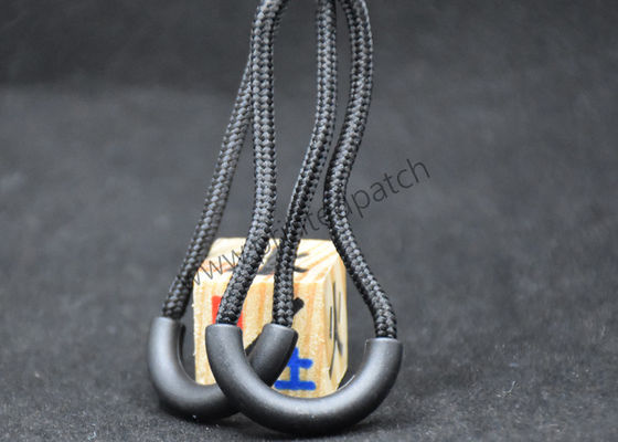 U forma el tirador de la cremallera del PVC YKK del tirador de la cremallera del silicón de TPU