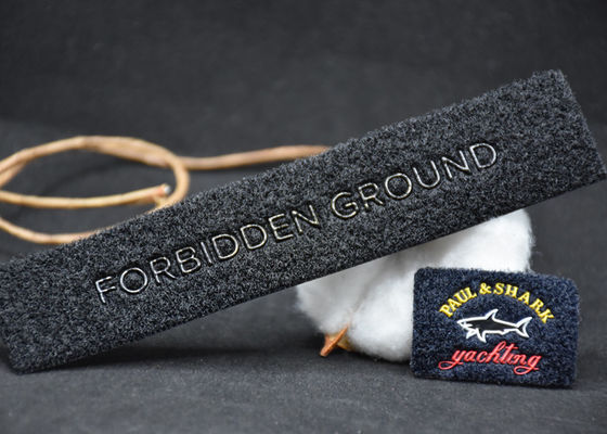 El velcro femenino de OEKO grabó en relieve remiendos del gancho y del lazo de los remiendos