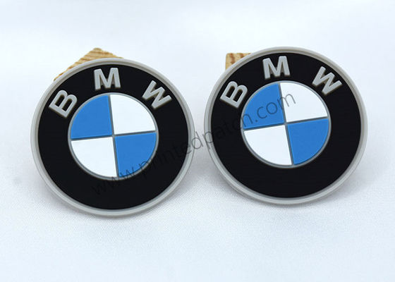 El PVC de goma de encargo de Logo Patch Embossed BMW remienda para los sombreros